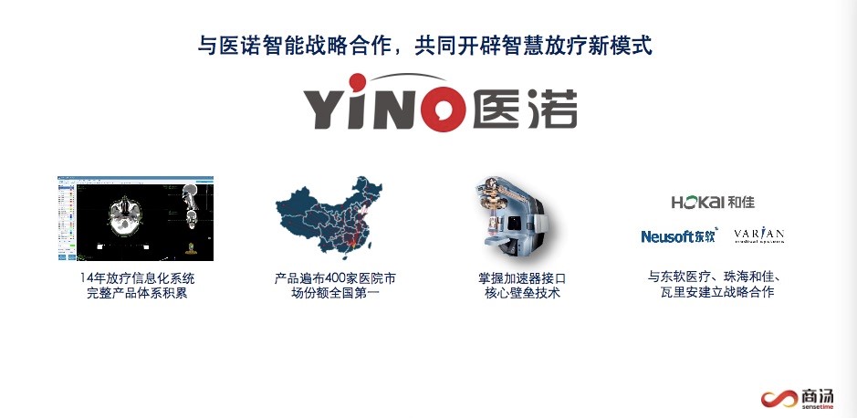 醫(yī)諾與商湯科技戰(zhàn)略合作，攜手推進(jìn)智慧化遠(yuǎn)程放療生態(tài)建設(shè)